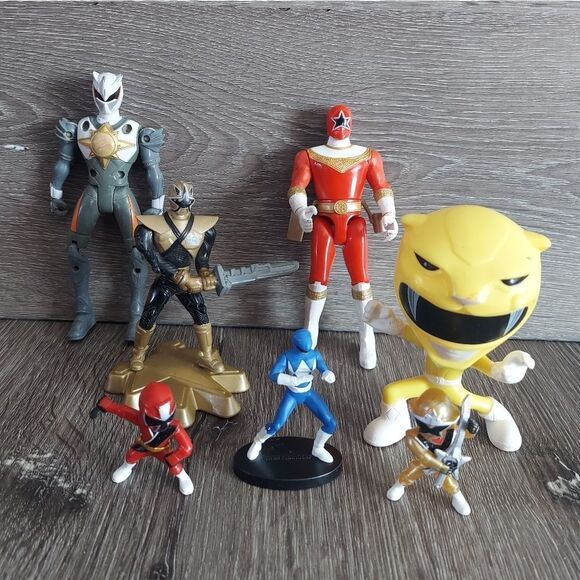 Power Rangers Figures Various Lot of 7 - Picture 1 of 4